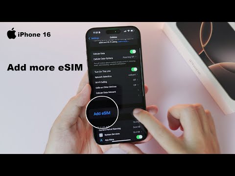 How to Add more eSim to iPhone 16 / 16 Pro Max