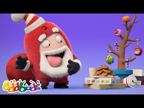 Santa's Cookies and Milk | Oddbods Full Episode | Funny Cartoons for Kids