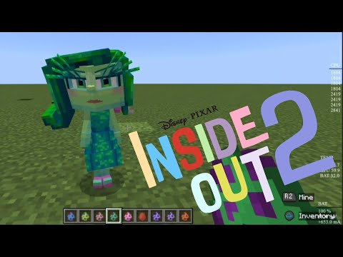 Inside Out 2 Add-on Minecraft Bedrock Edition by @-_tiredy-_  Android Xiaomi11T Pro 12/256 SD888