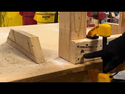 How to countersink, or counterbore, a structural screw. #diy #reels #viral