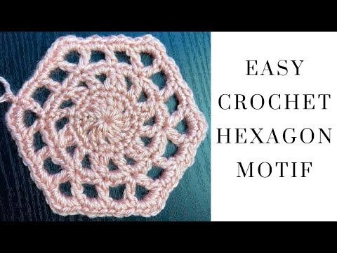 Easy Crochet Hexagon