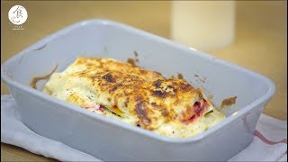 【立冬】綜合蔬菜千層麵 ｜Roasted vegetables lasagna｜4K [Eng Sub]【Cooking ASMR】