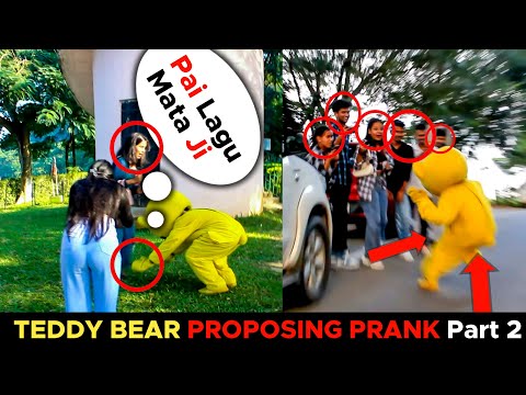 Teddy Bear Proposing Prank Part 2 | Comedy Video