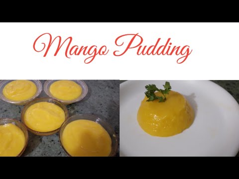 Mango Pudding | Quick & Easy Mango Dessert | No Gelatin, No Agar-Agar | @nidhiskitchen20