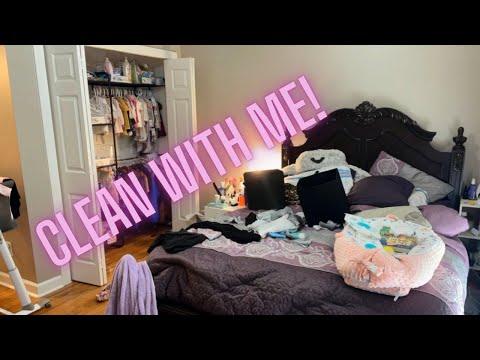 #cleanwithme: Folding Clothes, Organizing Baby Closet #momlife #momvlog