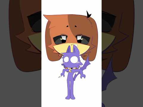 Dog Day x Cat Nap💜🧡#smilingcritters#poppyplaytime#poppyplaytime3#animation#meme(lazy)