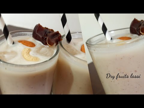 Dry fruits lassi recipe in telugu || Sweet lassi in telugu || summer drinks || lassi in telugu