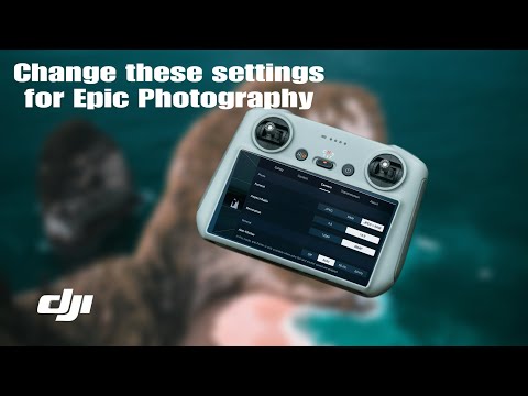 The BEST DJI Air 3 Settings for Epic Photography. #viral #shorts #djidronesettings