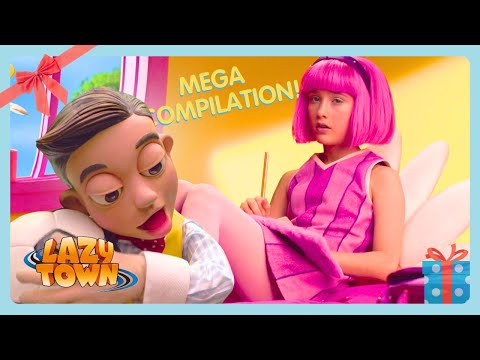 ⭐️ BRAND NEW LAZY TOWN MEGA COMPILATION ⭐️ | Full Epsiodes For Kids | WildBrain Bananas