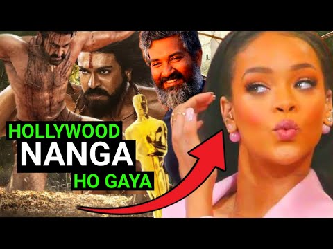 RIHANNA SHOCKING REACTION ON RRR IN GOLDEN GLOBE | HOLLYWOOD REACTION ON RRR | rrr reaction