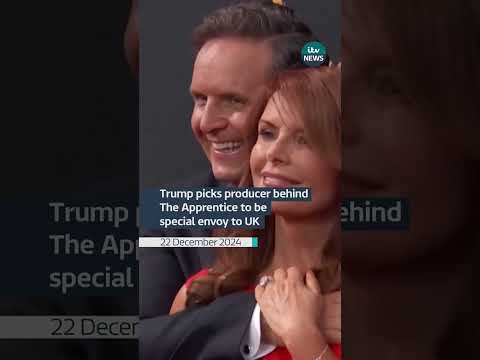 Mark Burnett has been named as Trump's special envoy to the UK #itvnews  #usa #trump