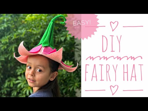 Making an EASY & Cheap Fairy-Inspired Hat!