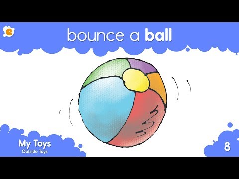 Outside Toys Vocabulary Chant by ELF Learning