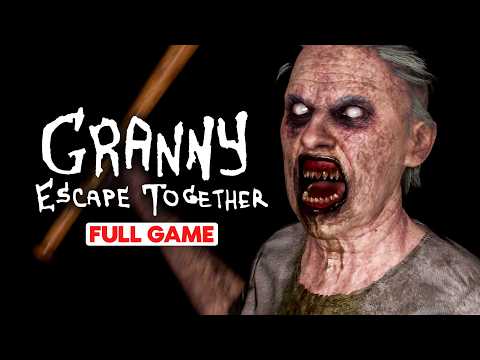 Granny Escape Together FULL GAME (Car Escape) | Full Gameplay Walkthrough No Commentary 4K 60fps