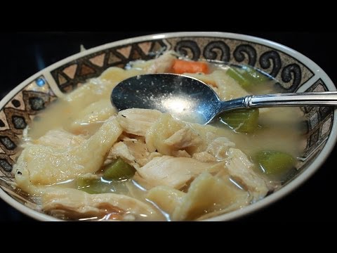 Old Time Chicken & Dumplings From Scratch ~ Easy