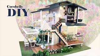 Monet Garden DIY Miniature Dollhouse Crafts Relaxing Satisfying Video