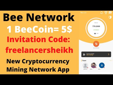 #Bee Network | BeeCoin= 5$ | BeeWallet Mobile Mining|#beenetwork #beecoin #beewallet #crypto #beekyc