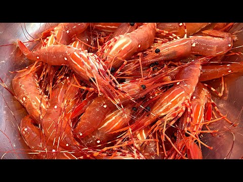 温哥华斑点虾(牡丹虾)怎么吃？ Live Spot Prawn 最简单最好吃的吃法