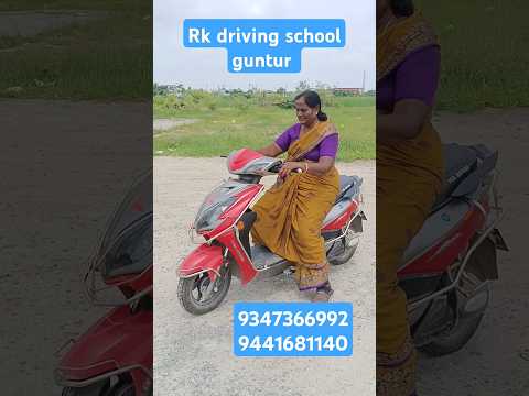 two wheeler training for ladies#youtubeshort #guntur