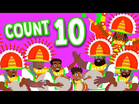 Let's Count to Ten -  Song |Learning to Count Numbers 1-10 | BoomKanoo Fun Song for Kids