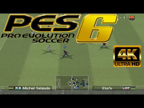 Pro Evolution Soccer 6 (2025) - Gameplay (PC UHD/Win 10) [4K60FPS]