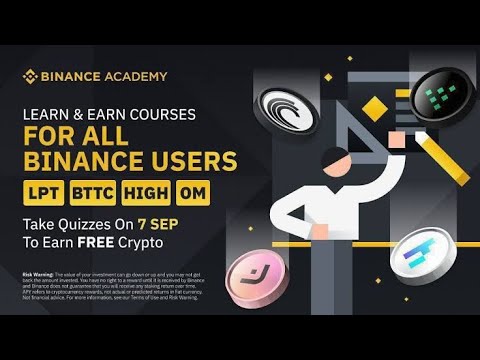 BINANCE LEARN AND EARN QUIZ ANSWERS | BINANCE LEARN AND EARN QUIZ EVENT |BINANCE LEARN AND EARN 7SEP