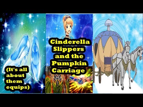 NEW Cinderella Slippers and the Pumpkin Carriage