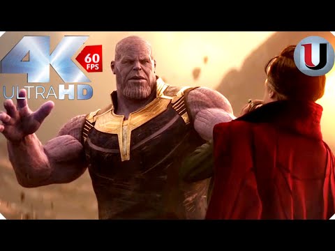 Thanos vs Avengers - Avengers Infinity War 2018 - MOVIE CLIP (4K)