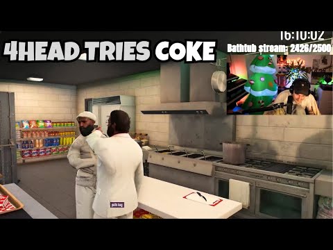 SK Gives 4Head a Trial of C*ke At The Revival Party (Things get Intense) | NOPIXEL 4.0 GTARP