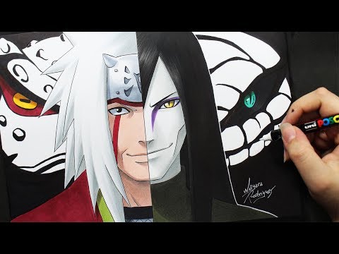 Speed Drawing - Jiraiya | Orochimaru [Naruto]