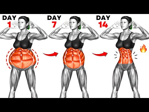 ➜ 30-Minute Standing Flabby Stomach Workout - Flatten Your Belly in 2 Weeks