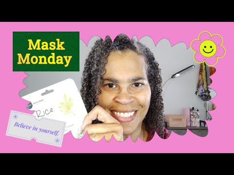 Mask Monday - Rice Water Face Mask | Benefits of Rice Water #maskmondayladies