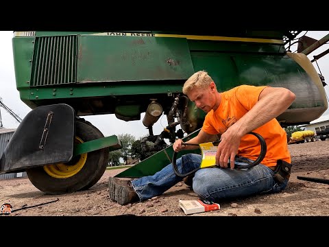 Prepping poor mans Hagie. John Deere 6000 Hi-cycle