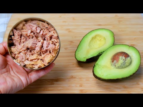 It's so delicious that you can make it over and over again! Quick avocado recipe