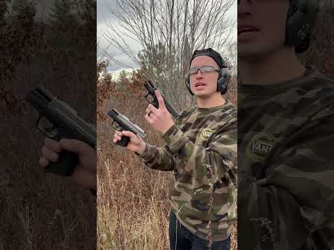 Demonstrating Speed: .357 Sig Vs. .45 ACP