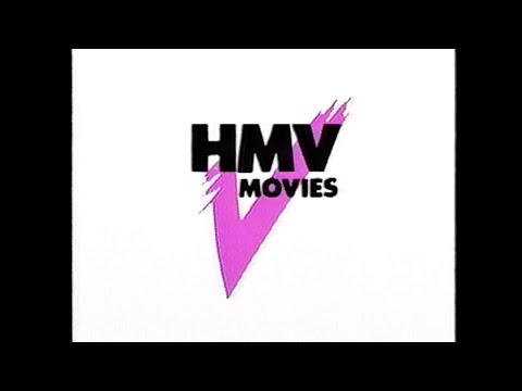 HMV MOVIES ハミングバード ビデオロゴ (1989年※品質管理用の信号入り)