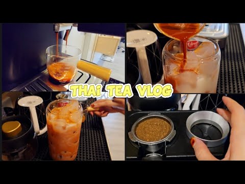 Thai Tea Vlog | ชงชาไทย ☕ ❤️ #ชาไทย #thaitea #homemade