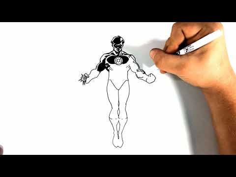 Whiteboard Redraw - Eps 002: More Green Lantern!