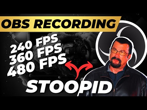 The BEST way to Record with OBS... or Not