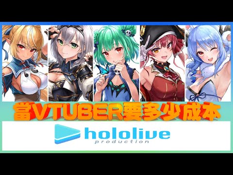 【VTUBER成本】在台灣當VTUBER要準備多少錢?  一起來算算吧!