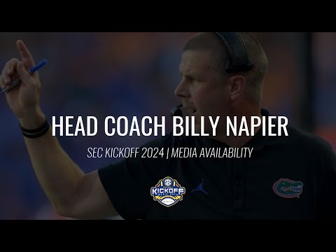 Head Coach Billy Napier Media Availability | SEC Kickoff 2024