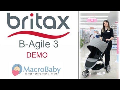 2017 Britax B-Agile 3 - Demo Stroller | MacroBaby