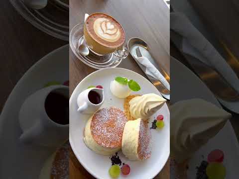 Enjoy the dessert leisurely, in love with souffle coffee#coffee #souffle #dessert