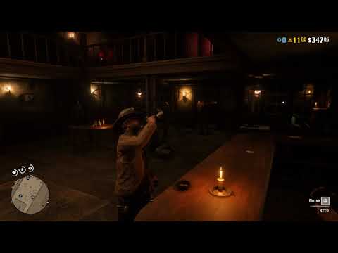 Red Dead Redemption 2 Online - Bar Fight