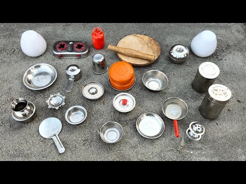 Diy unboxing amazing mini kitchen set @existclay @Dolliyon