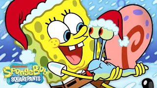 45 MINUTES of SpongeBob’s Snowiest Moments ❄️ | @SpongeBobOfficial