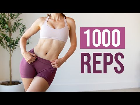 1000 REPS ABS WORKOUT - A Total Core Challenge!