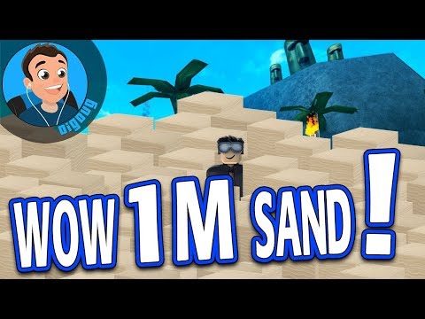 I'm rebirthing Again with 1 Million Sand in Roblox Treasure Hunt Simulator!