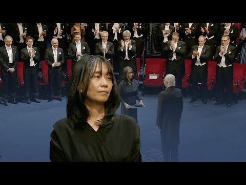 HAN KANG RECEIVES NOBEL PRIZE