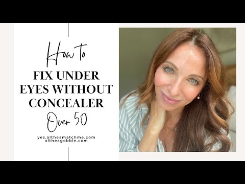 How to fix under eyes without concealer